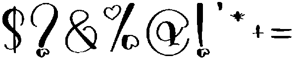 Santaclaus Regular otf (400) Font OTHER CHARS