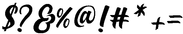 Santana otf (400) Font OTHER CHARS