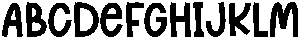 Santas Candy Regular ttf (400) Font UPPERCASE