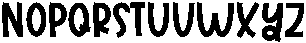 Santas Candy Regular ttf (400) Font LOWERCASE