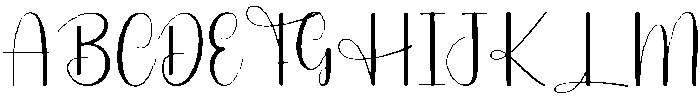 Santas Desember Regular otf (400) Font UPPERCASE