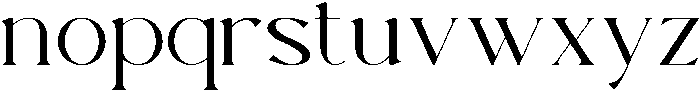 Santiago Regular otf (400) Font LOWERCASE