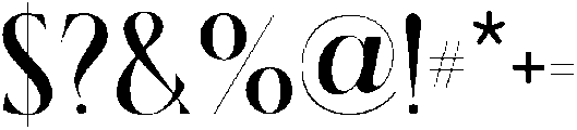 Santiago Regular otf (400) Font OTHER CHARS