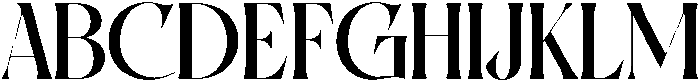 Santiago Regular otf (400) Font UPPERCASE