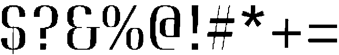 Santiago Sunrise otf (400) Font OTHER CHARS