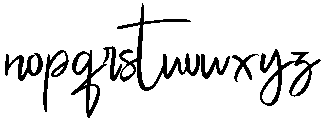 Santiago otf (400) Font LOWERCASE