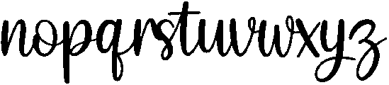 Santiago otf (400) Font LOWERCASE