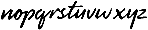 Santorini Monte Carlo Typeface Script otf (400) Font LOWERCASE