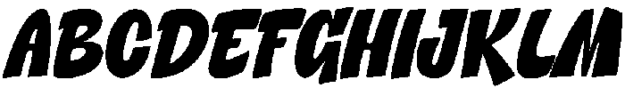 Santorini Regular otf (400) Font UPPERCASE