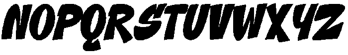 Santorini Regular otf (400) Font UPPERCASE