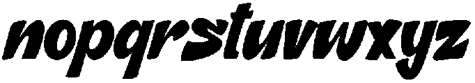Santorini Regular otf (400) Font LOWERCASE