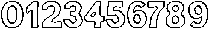 Santorini Sunshine Caps Lighter Outline otf (300) Font OTHER CHARS