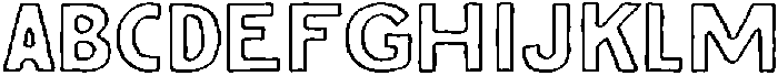 Santorini Sunshine Caps Lighter Outline otf (300) FONT