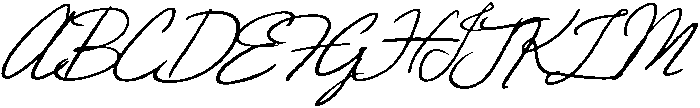 Santorini Sunshine Wide Oblique2 otf (400) Font UPPERCASE