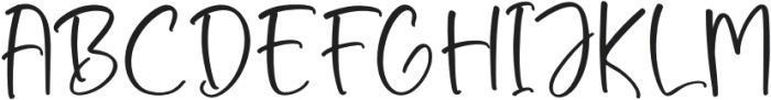 Santtaneck otf (400) Font UPPERCASE