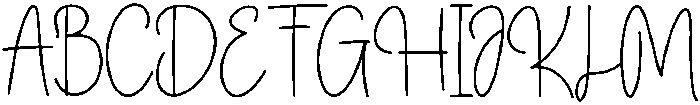 Santtiest Regular otf (400) Font UPPERCASE
