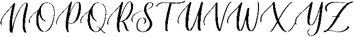 Saphira otf (400) Font UPPERCASE