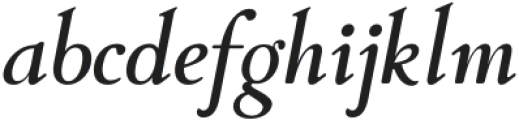 Sapphire Serenity Medium Italic otf (500) FONT