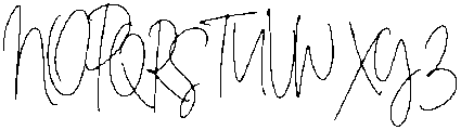Sarah Avery Script Font liga Regular otf (400) Font UPPERCASE