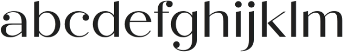 Sard Regular otf (400) Font LOWERCASE