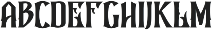 Sargiusk Regular otf (400) Font LOWERCASE