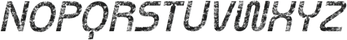 SarnaiStamp-Italic otf (400) Font UPPERCASE