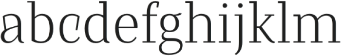 Sarscy Serif otf (400) Font LOWERCASE