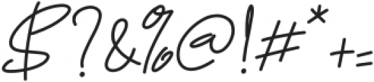 Sarttink Signature otf (400) Font OTHER CHARS