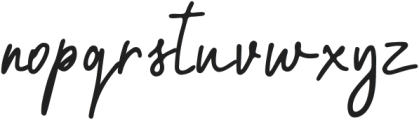 Sassy Charm Regular ttf (400) Font LOWERCASE