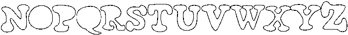 SassySERIF Regular otf (400) Font UPPERCASE