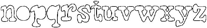 SassySERIF Regular otf (400) Font LOWERCASE