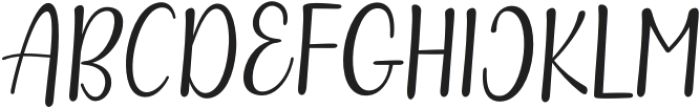 SastillScript-Regular otf (400) Font UPPERCASE