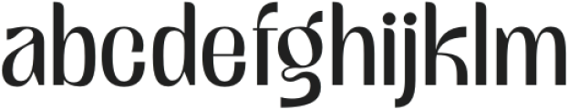 Satigof Regular otf (400) Font LOWERCASE