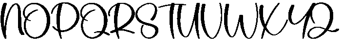 Satisfy Regular otf (400) Font UPPERCASE