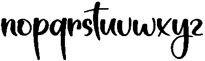 Satisfy Regular otf (400) Font LOWERCASE