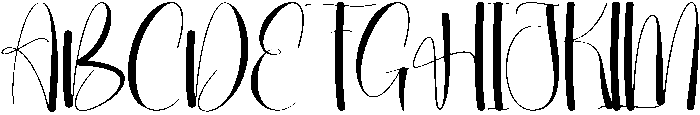 Satisfy Regular otf (400) Font UPPERCASE