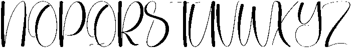 Satisfy Regular otf (400) Font UPPERCASE