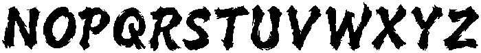 Satori Brush Regular otf (400) Font UPPERCASE