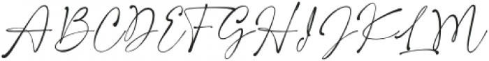 Sattamy Signature Regular otf (400) Font UPPERCASE