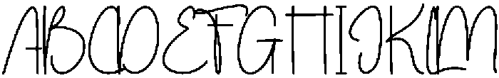 Saturday Delight Regular otf (300) Font UPPERCASE