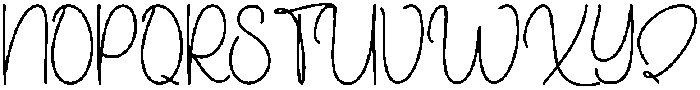 Saturday Delight Regular otf (300) Font UPPERCASE
