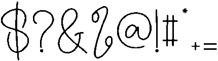 Saturday Holiday Regular otf (400) Font OTHER CHARS