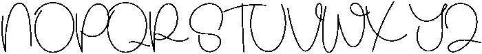 Saturday Holiday Regular otf (400) Font UPPERCASE