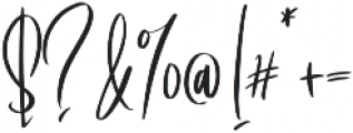 Saturday Lovers Ligatures otf (400) Font OTHER CHARS