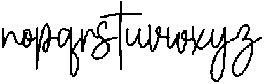 Saturday Regular otf (400) Font LOWERCASE