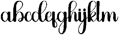Saturday Regular otf (400) Font LOWERCASE