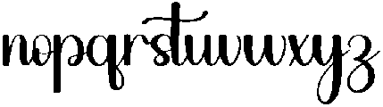 Saturday Regular otf (400) Font LOWERCASE