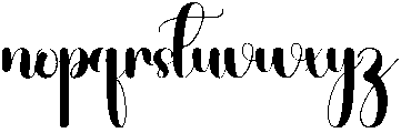 Saturday Regular otf (400) Font LOWERCASE