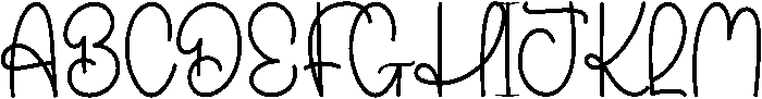 Saturday Regular otf (400) Font UPPERCASE