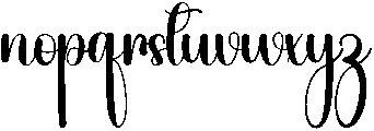 Saturday Regular otf (400) Font LOWERCASE